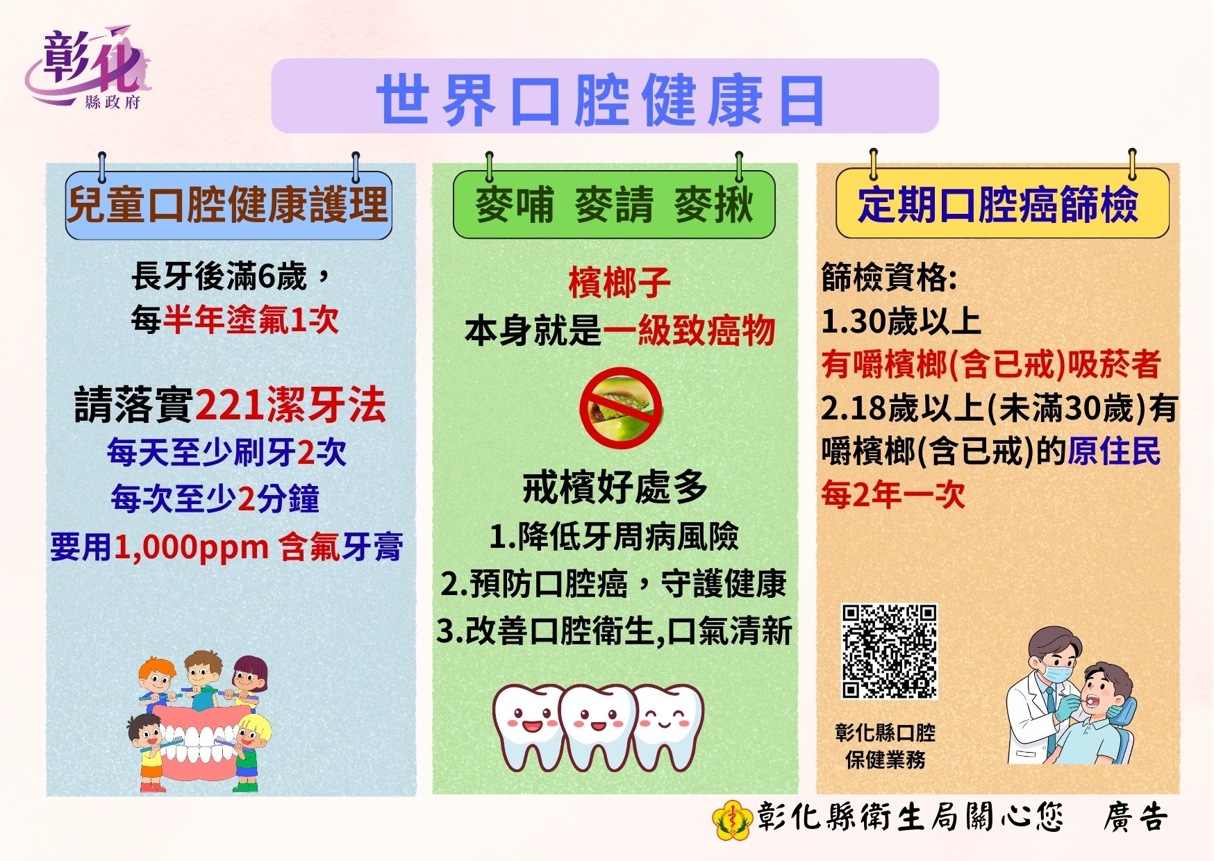 世界口腔健康日：落實「潔牙221」、定期篩檢守護一生-圖片1