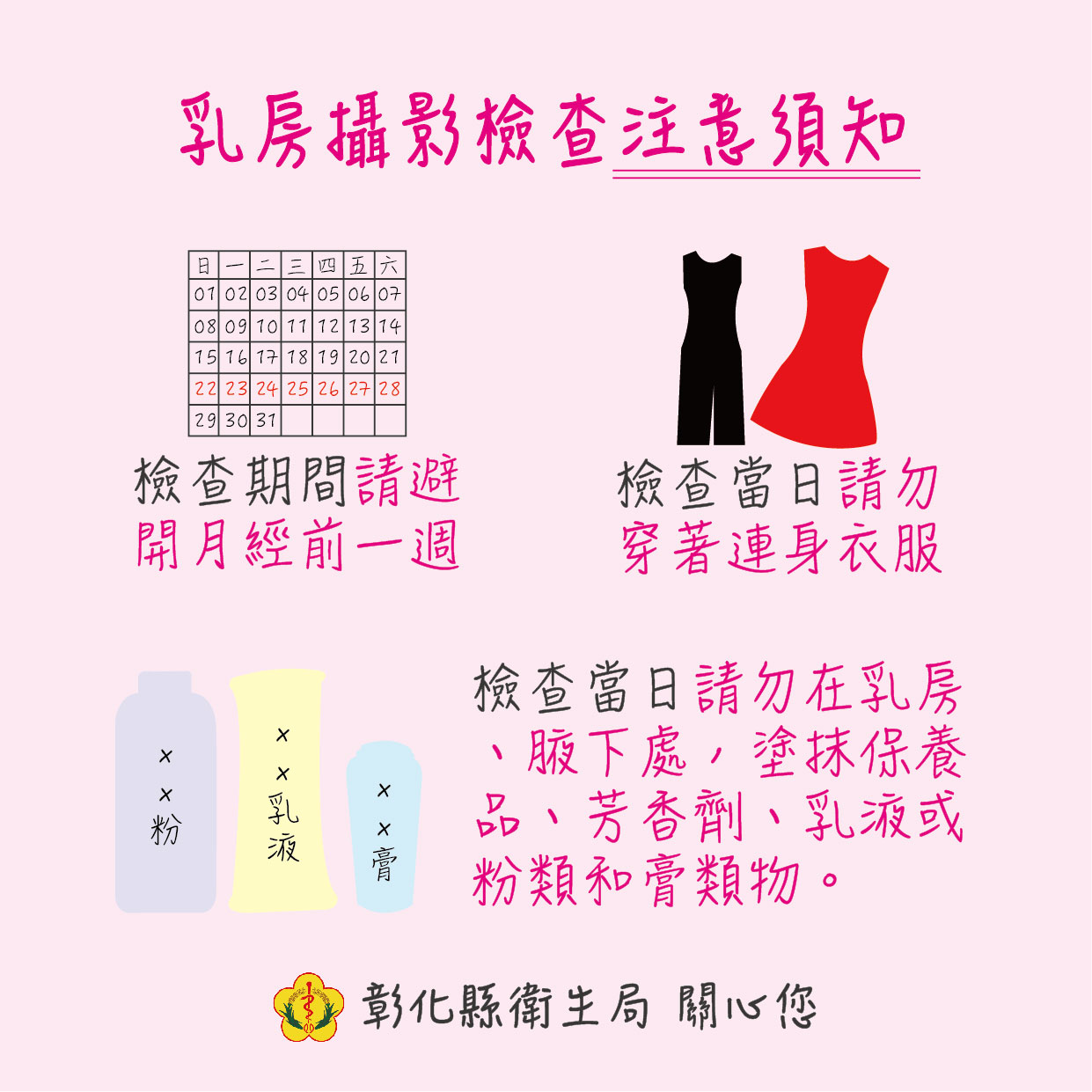 乳攝注意須知