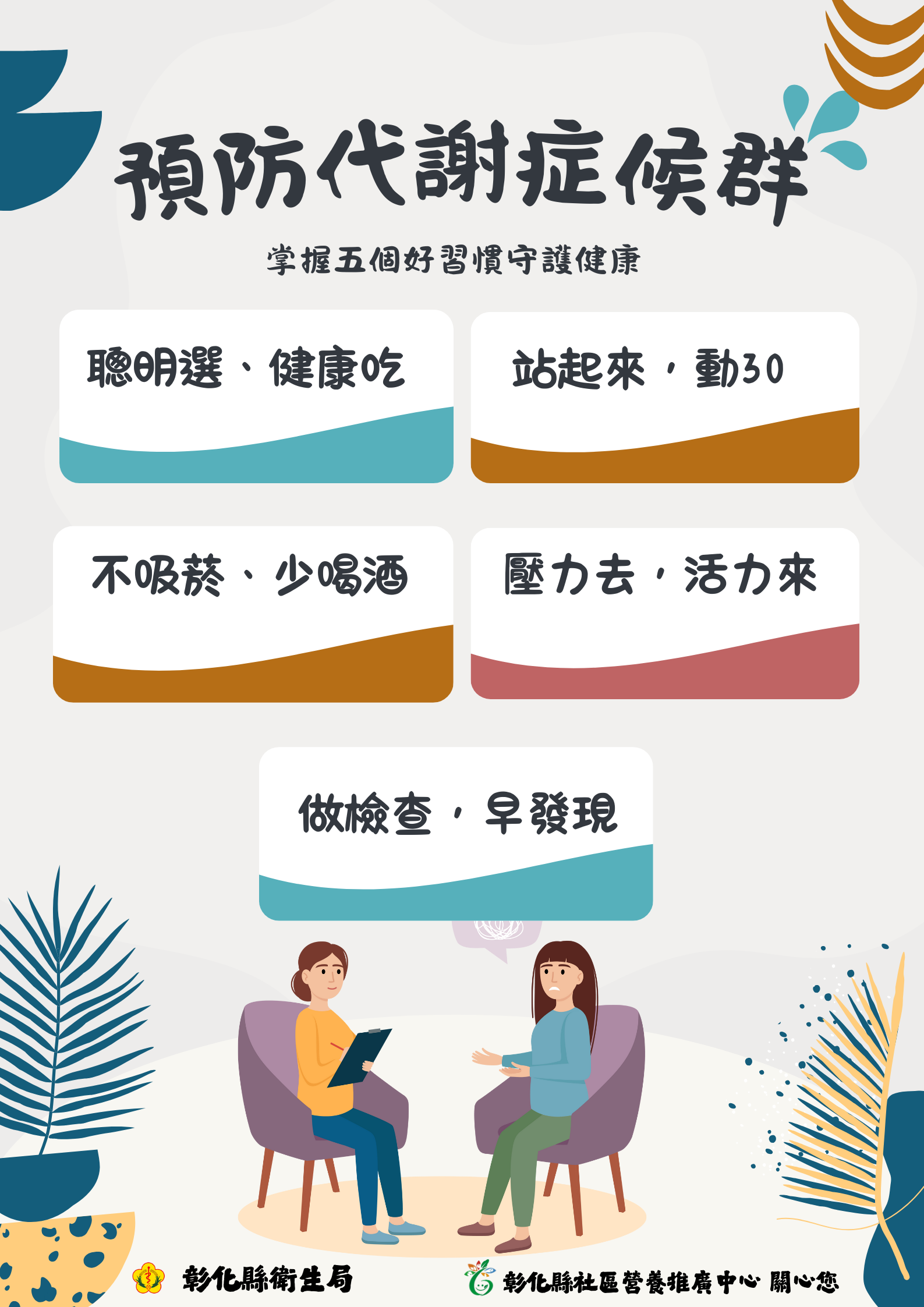 預防代謝症候群-掌握五個好習慣守護健康-圖片1