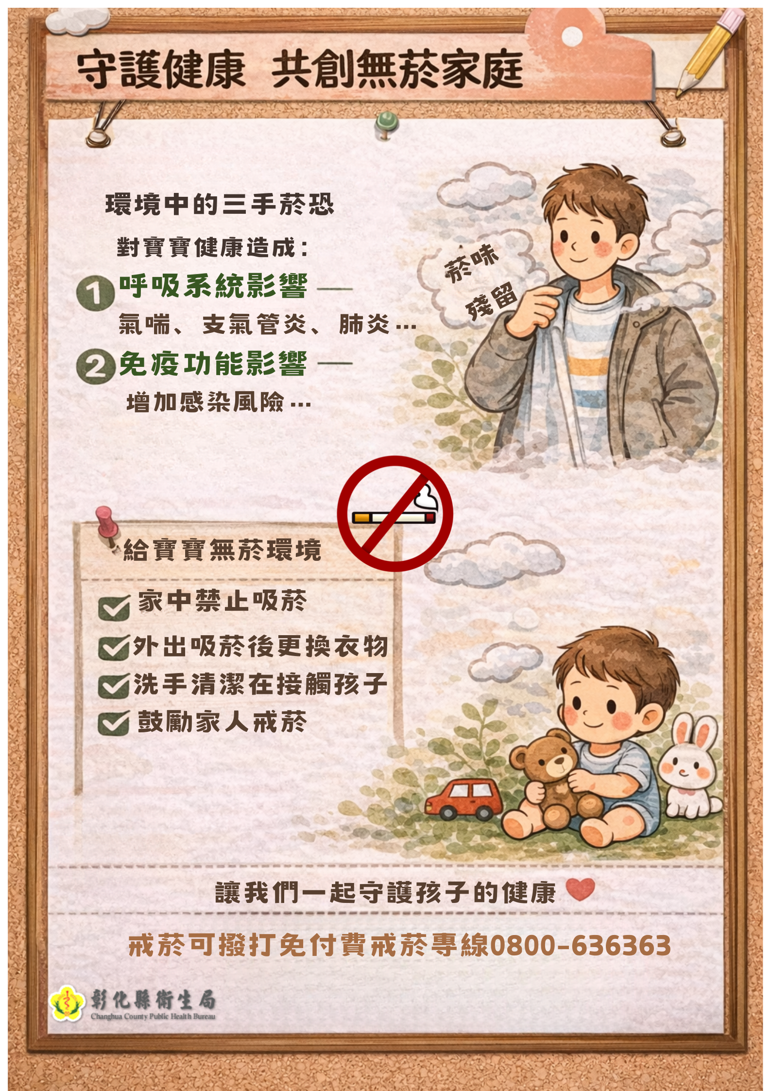 「守護健康 共創無菸家庭」-圖片1