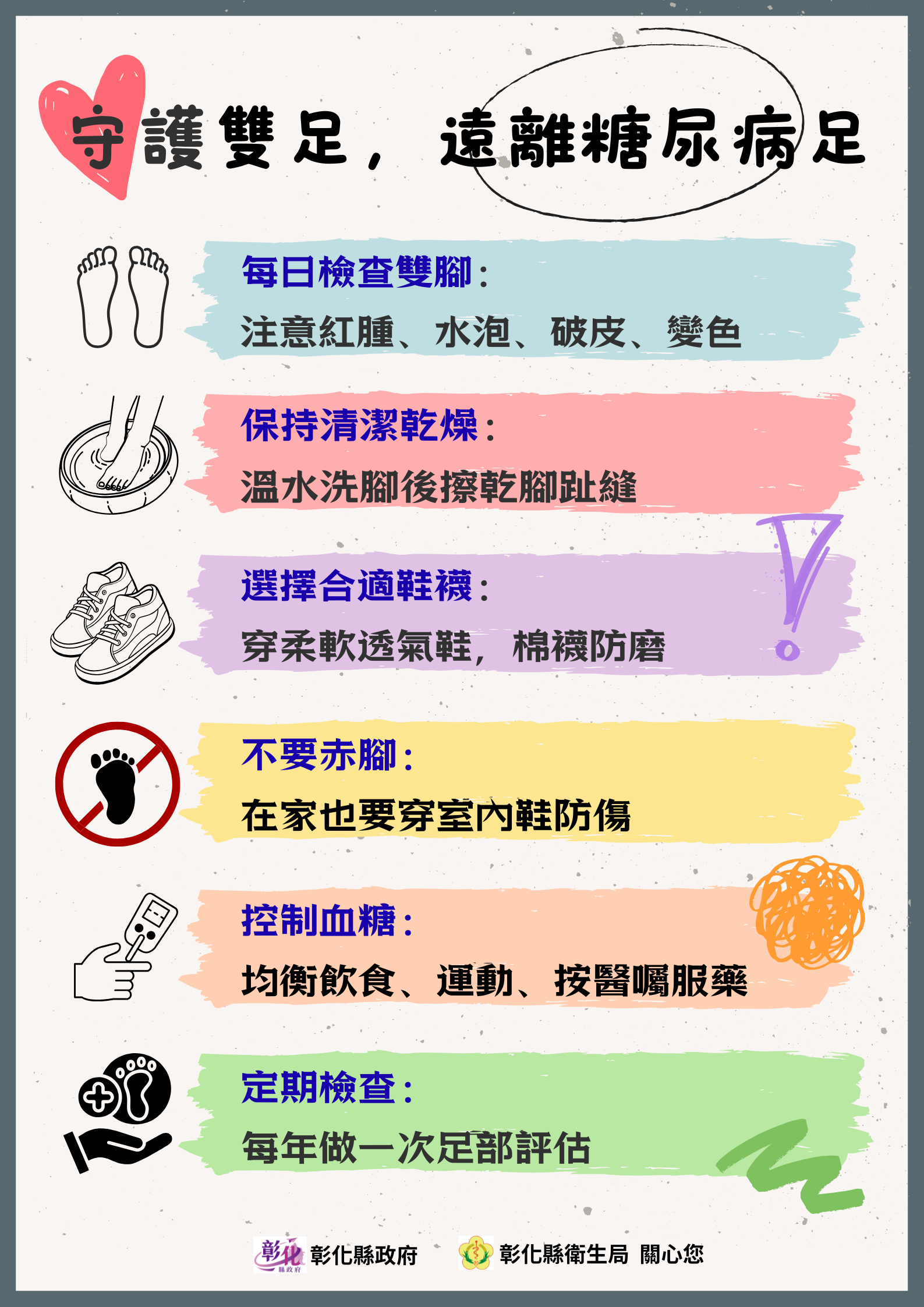 日常護足,遠離糖尿病併發症-圖片1