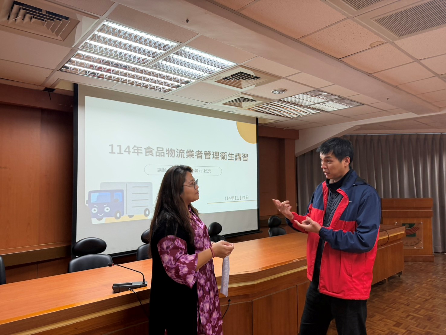 本局辦理114年食品物流業管理衛生講習-圖片1