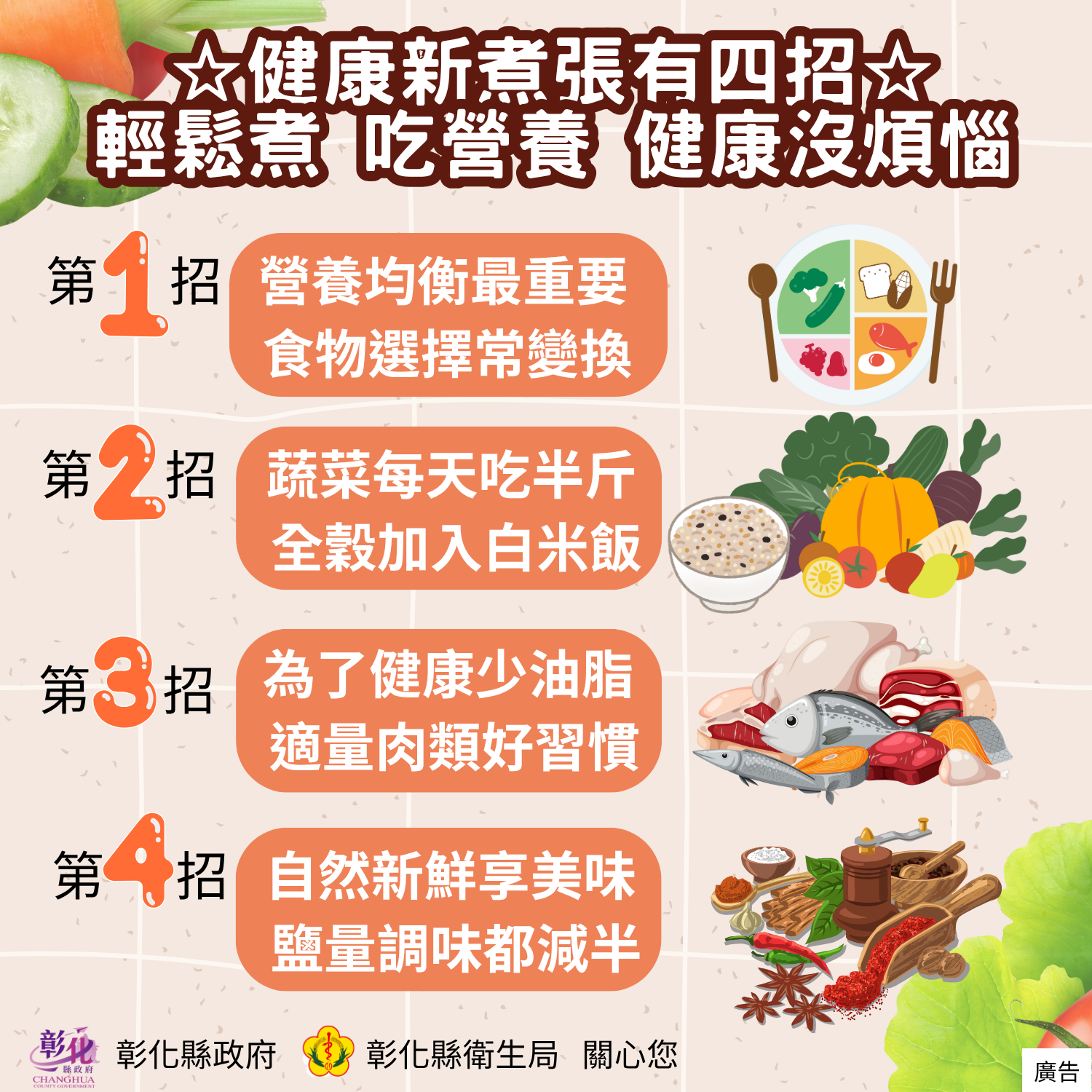 健康新煮張四招教你如何「天天半斤菜,活力健康在」-圖片2