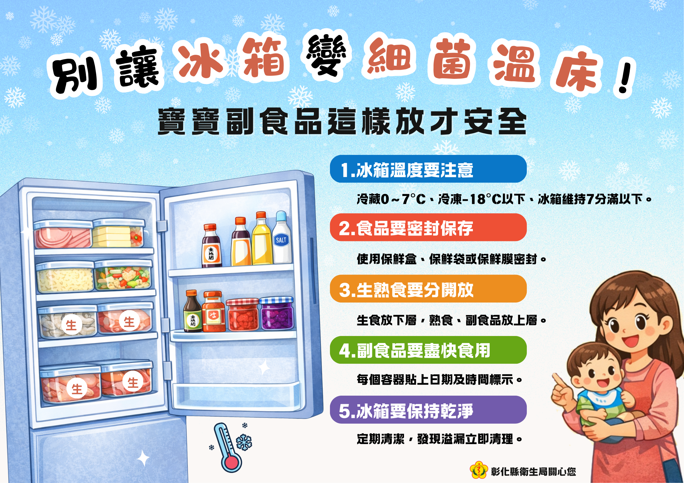 別讓冰箱變細菌溫床！寶寶副食品這樣放才安全-圖片1