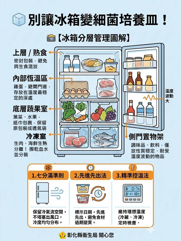 善用冰箱分層分類  輕鬆守護食安-圖片1
