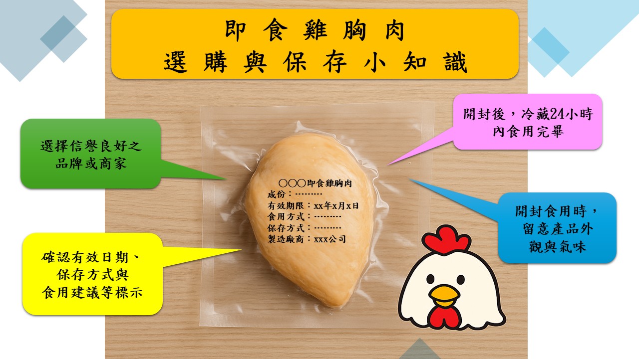 即食雞胸肉選購與保存小知識-圖片1