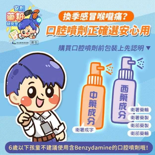 口腔噴劑正確選安心用
