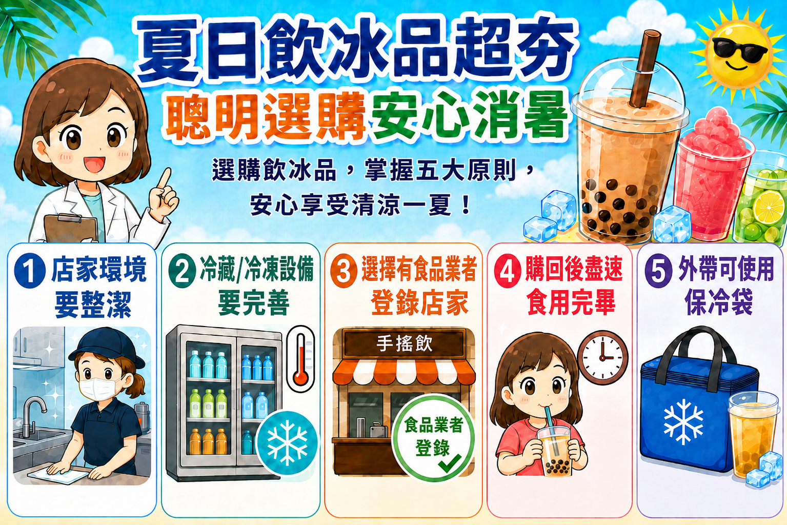 夏日飲冰品超夯,聰明選購安心消暑-圖片1