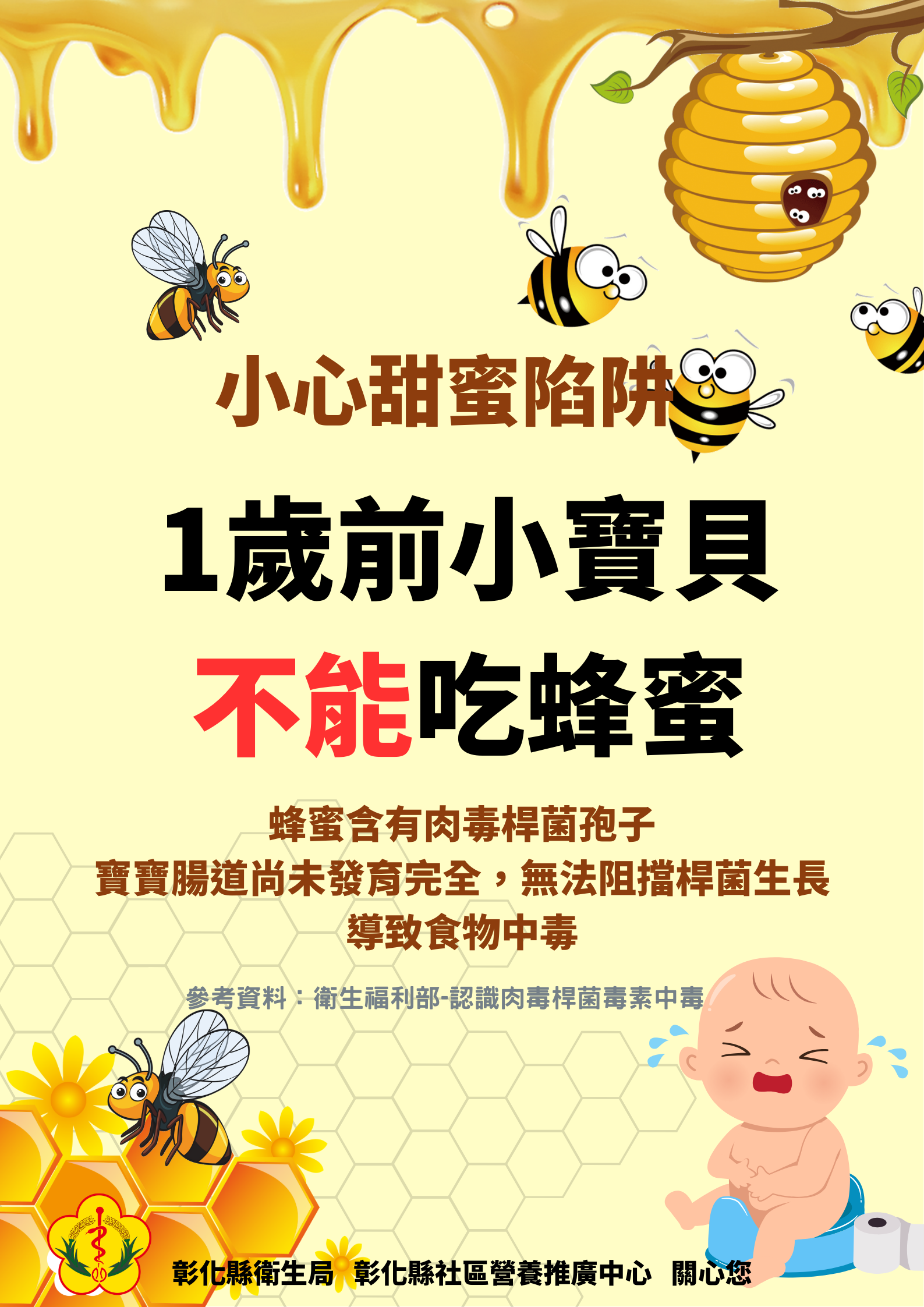 1歲前小寶貝不能吃蜂蜜