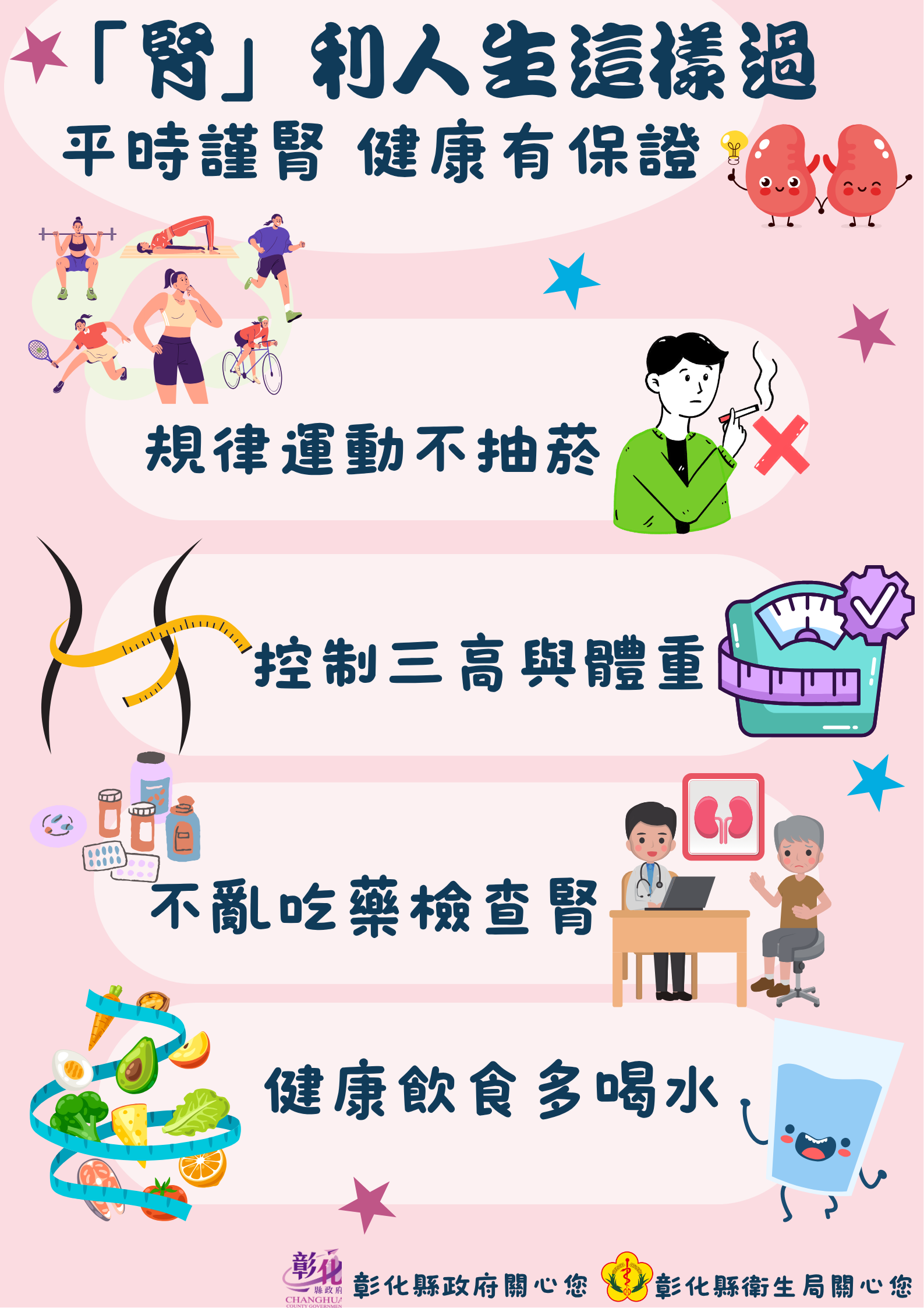 腎利人生這樣過