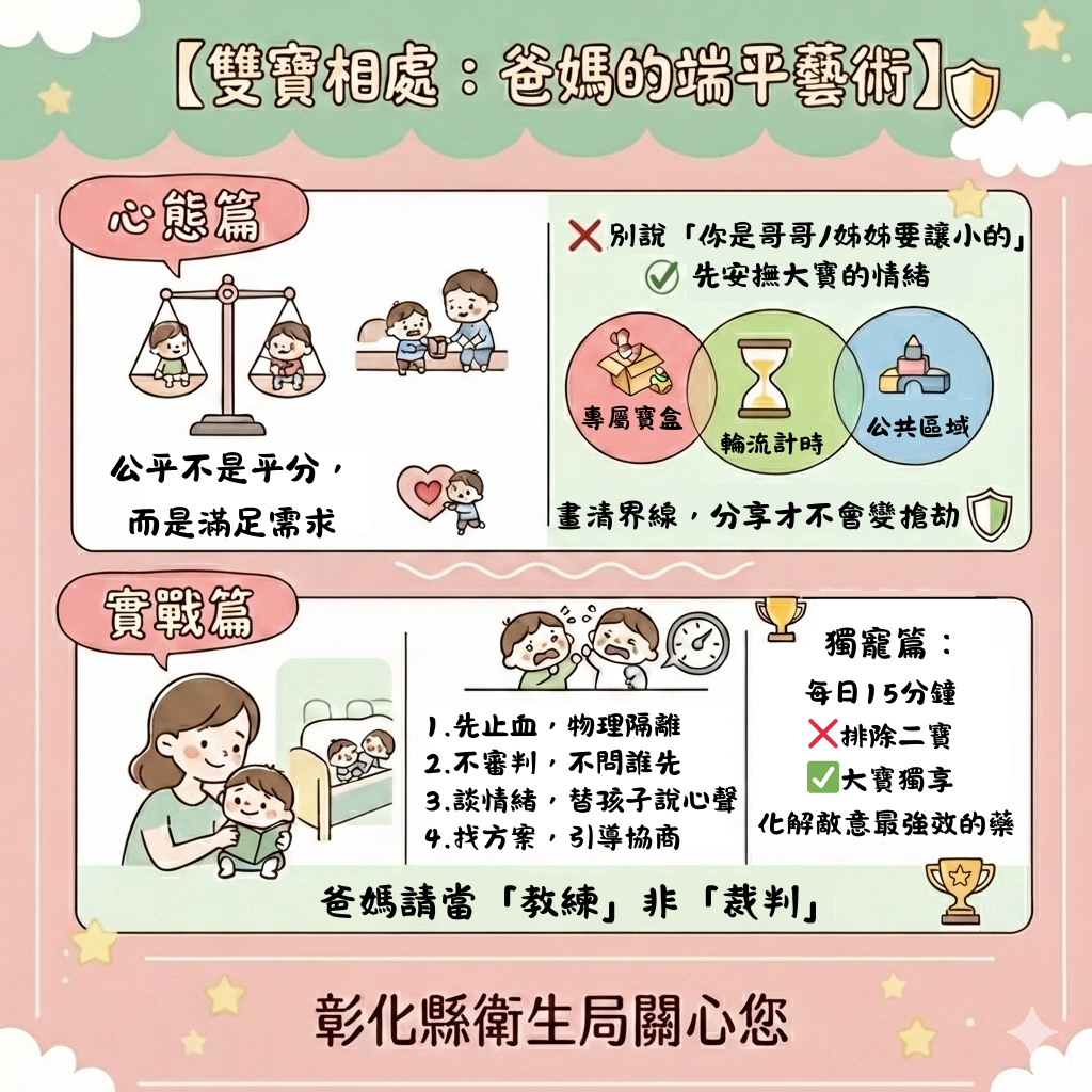 二寶出生後,家裡變戰場?爸媽必收藏的相處指南-圖片1