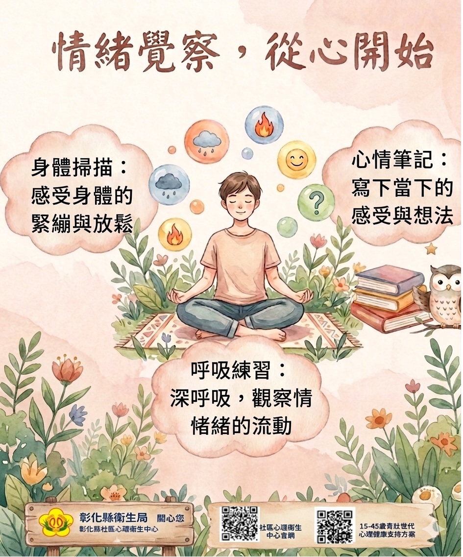 【情緒覺察練習：找回內心平靜的科學方法】-圖片1