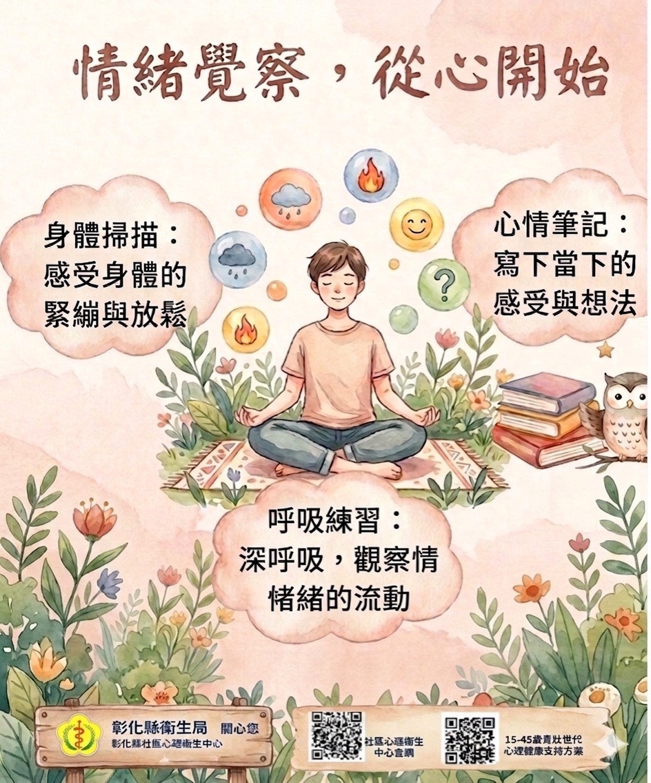 【情緒覺察練習:找回內心平靜的科學方法】-圖片1