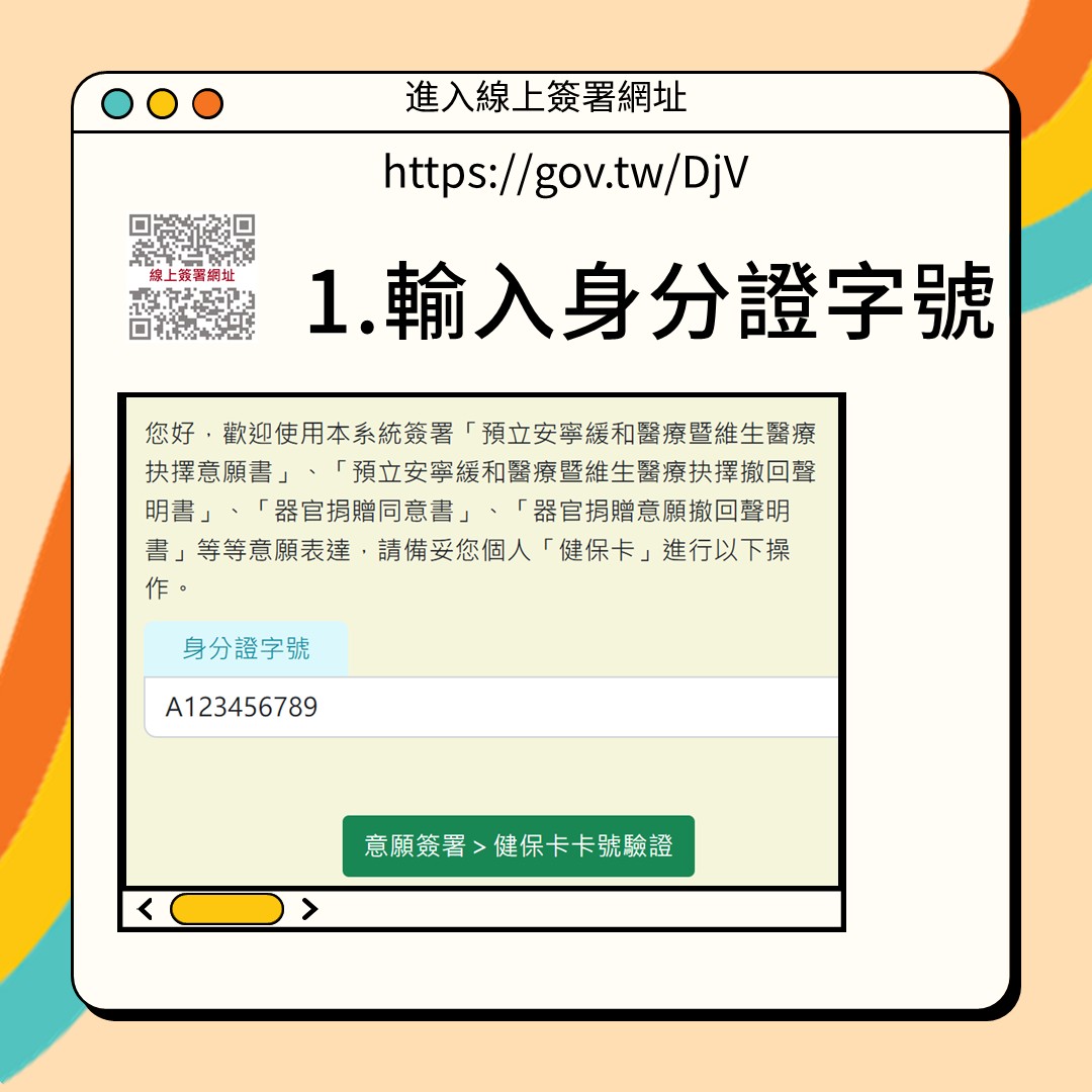 器官捐贈與安寧緩和意願 線上簽署註記上線囉!-圖片2