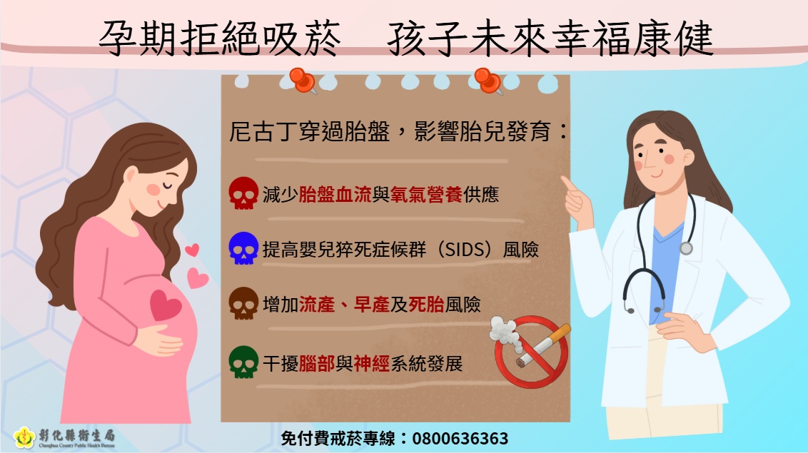 孕期拒絕吸菸 孩子未來幸福康健
