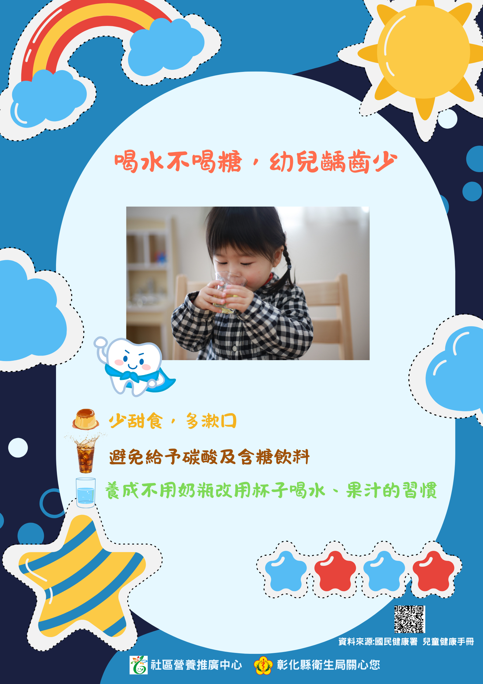 喝水不喝糖 幼兒齲齒少 守護孩子口腔健康-圖片1