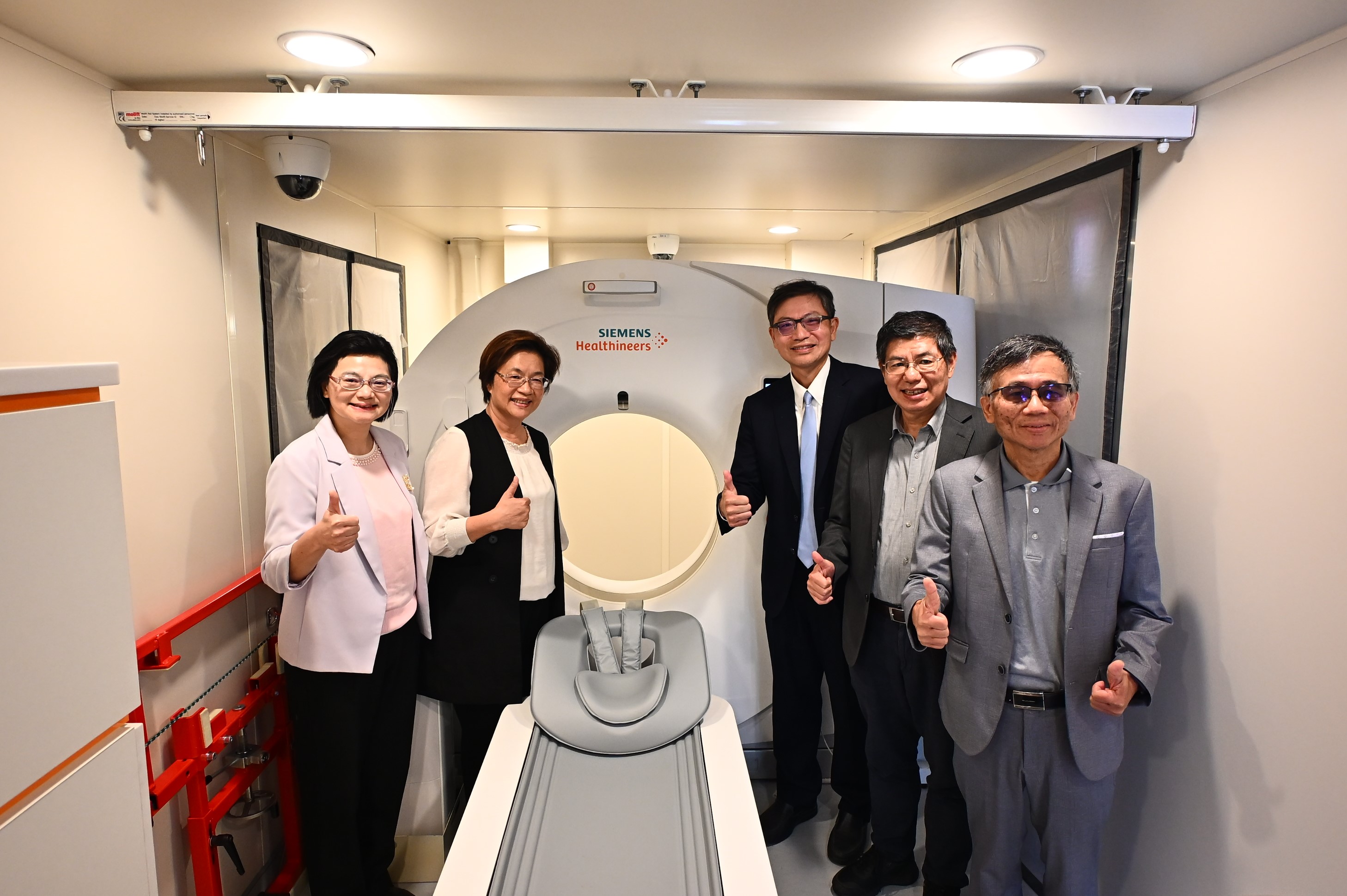 低劑量電腦斷層(LDCT)行動篩檢車