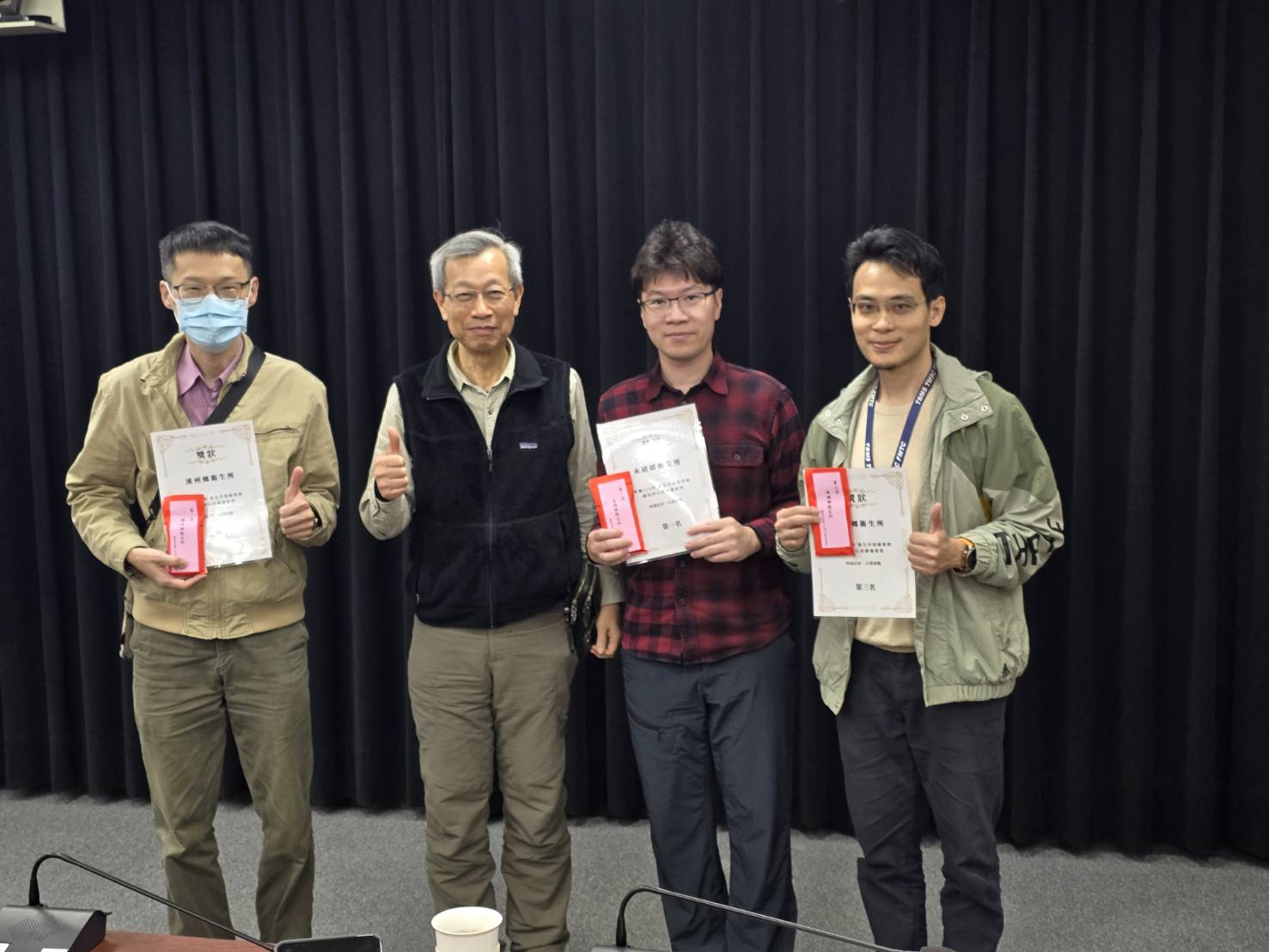 新聞標題：頒發114年衛生所檢驗業務績效評比成績-圖片1