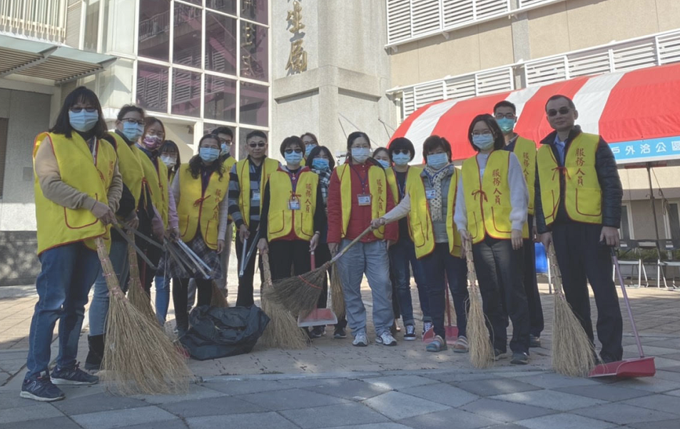 同仁攜手清淨家園，共同提升環境清潔