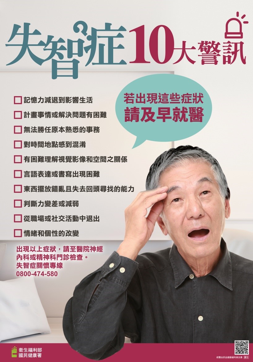 2024年國際失智症月主題為失智症行動的最佳時刻