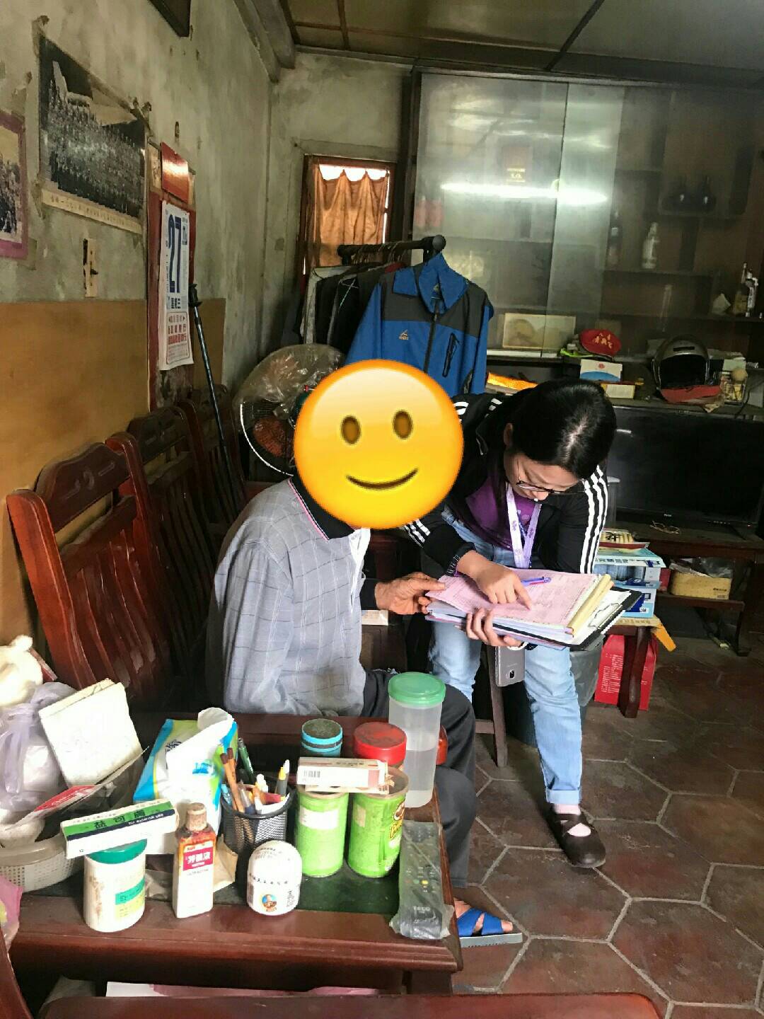 長照新照專首次家訪現場