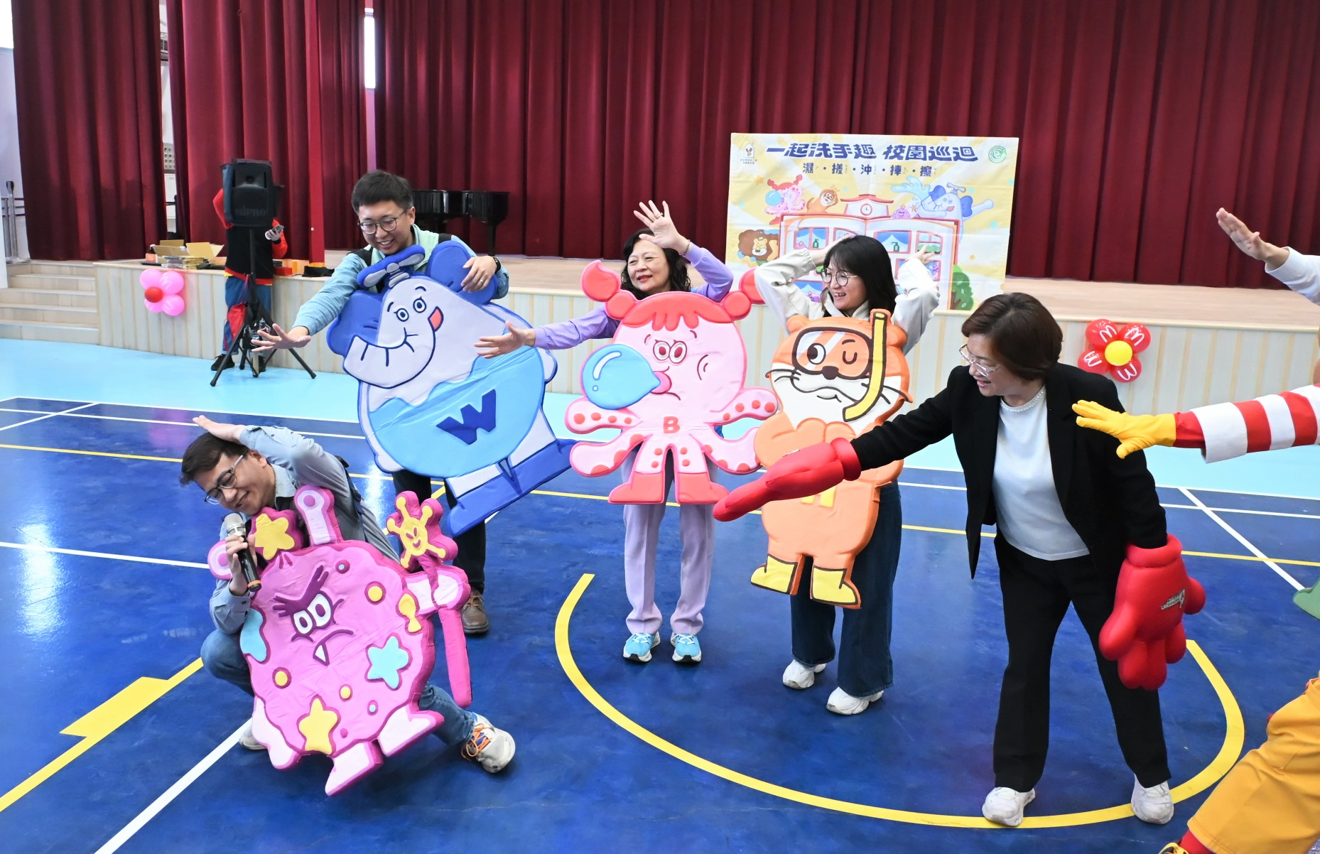 共同對抗腸病毒 彰化縣攜手麥當勞叔叔宣導正確洗手觀念-圖片6