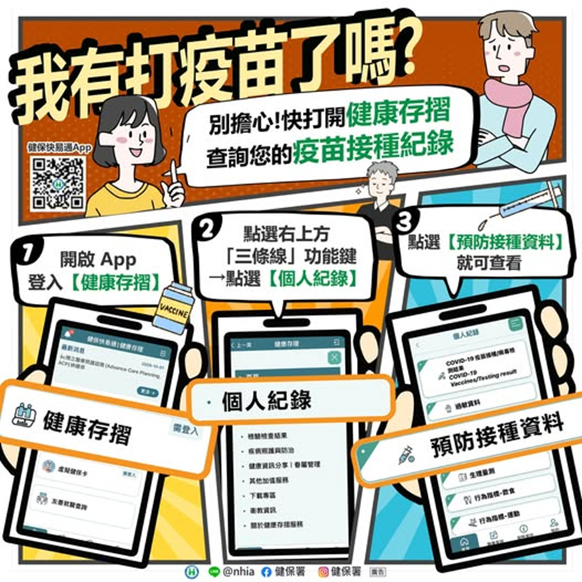 打疫苗了嗎?快打開健康存摺查詢您的疫苗接種紀錄-圖片8