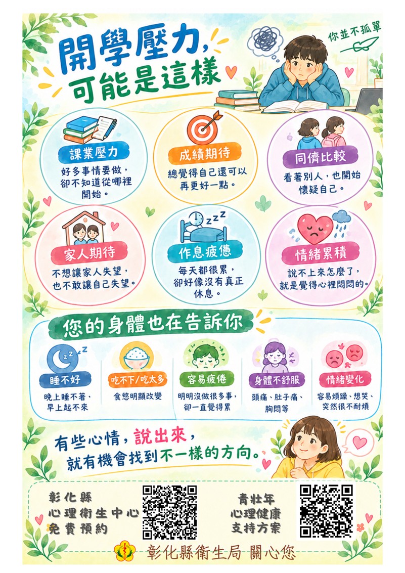 【開學壓力，可能是這樣】-圖片1