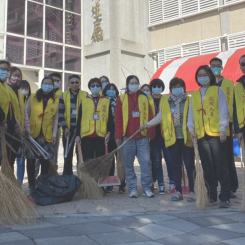 同仁攜手清淨家園,共同提升環境清潔