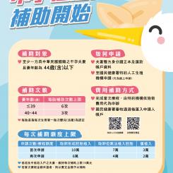 助圓夢不孕夫妻生育期待