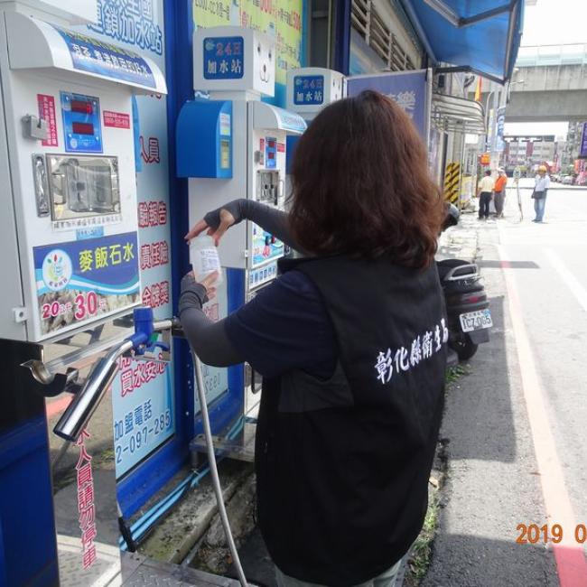 圖為稽查轄內業者實攝