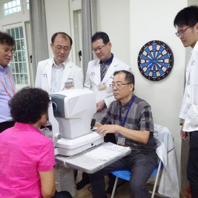 彰化縣長照C據點護眼服務開跑!