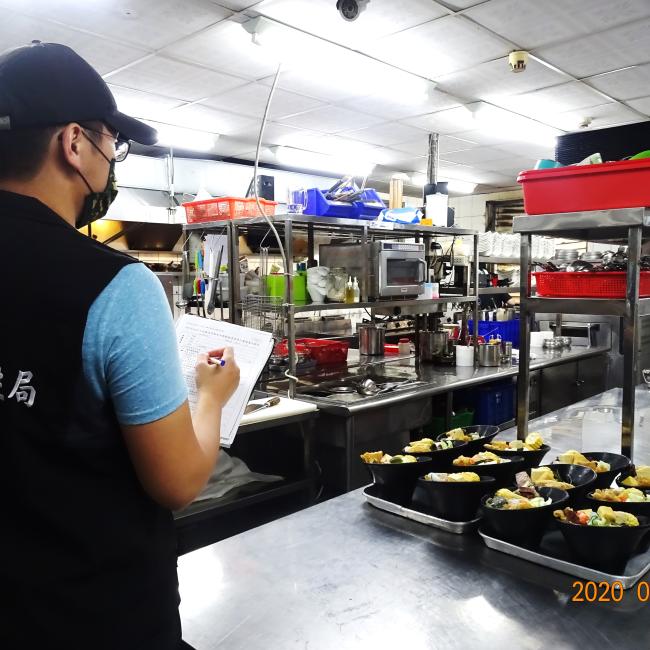 稽查作業場所是否符合食品良好衛生規範準則