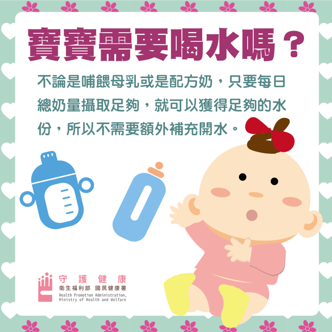 寶寶需要喝水嗎? 寶寶需要喝水嗎?