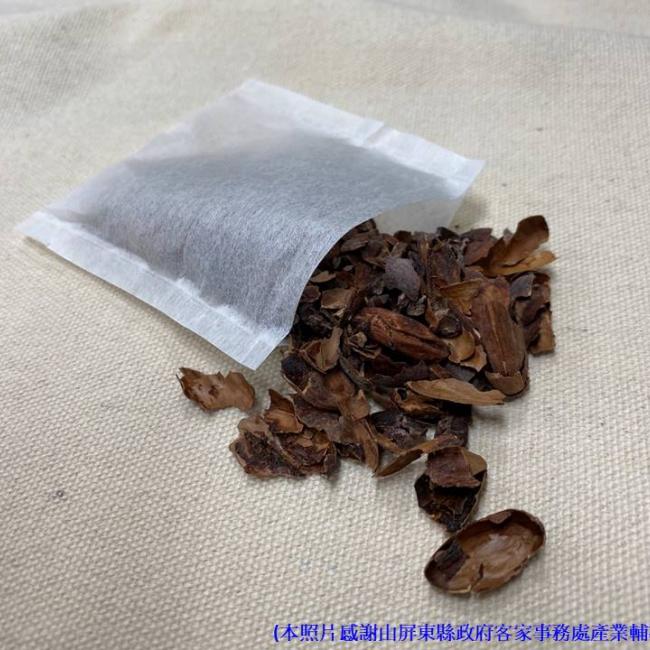 可可豆殼茶包照片