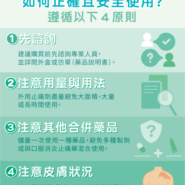 緩解痠痛不卡關！正確使用外用止痛劑