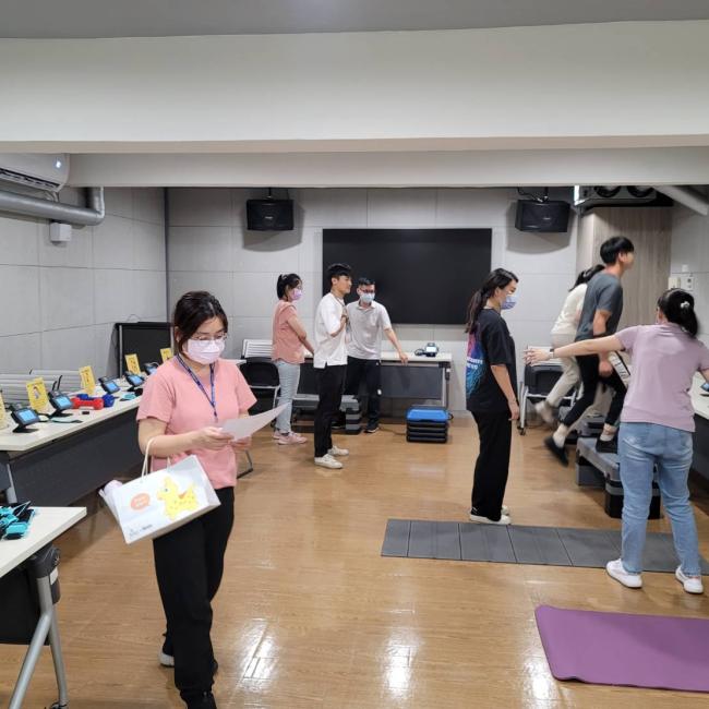 【好體力、好行動力 衛生局檢測同仁體能 】 好體力、好行動力 衛生局檢測同仁體能