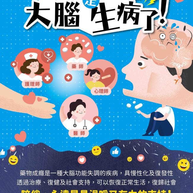 藥物成癮是大腦生病了