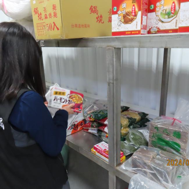 本縣辦理學校午餐食材聯合稽查抽驗專案