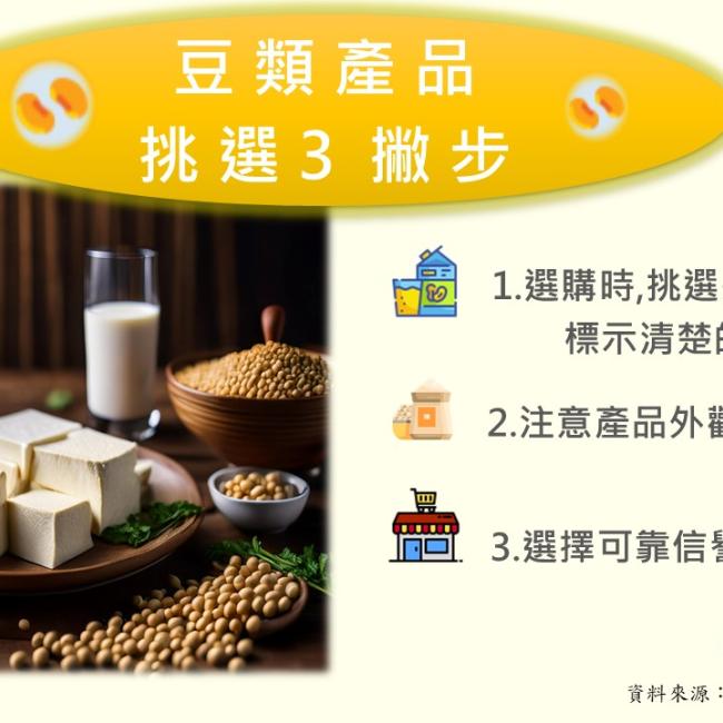 選購豆類製品的小撇步