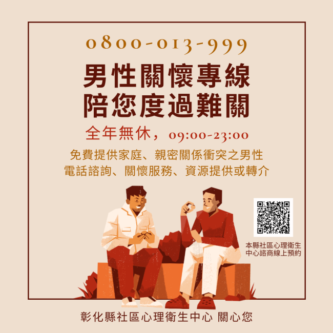 男性關懷專線