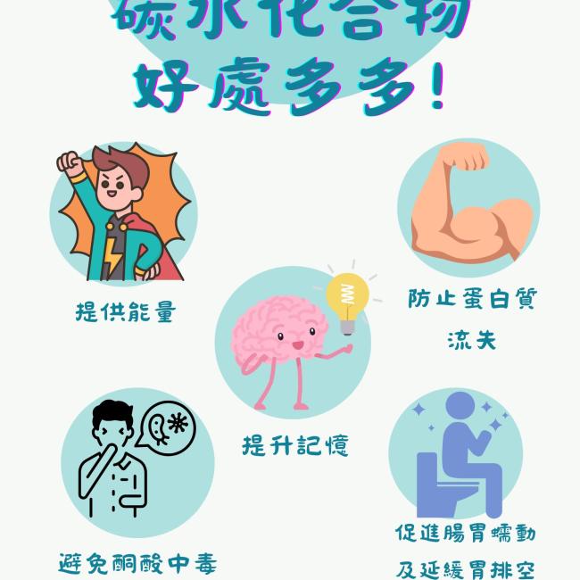 碳水化合物有很多好處