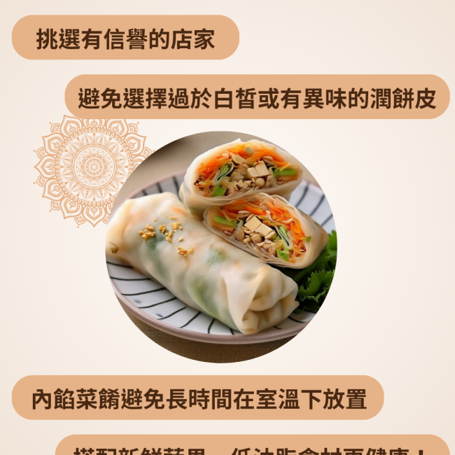 清明潤餅食用指南
