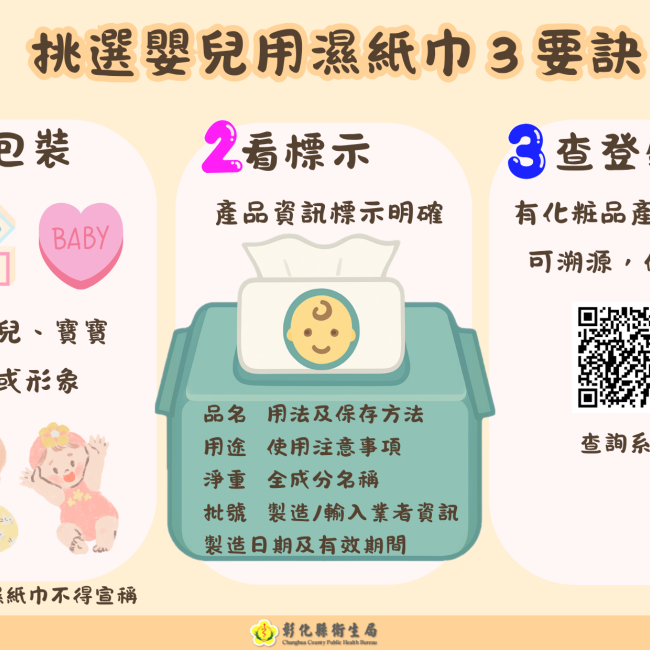 挑選嬰兒用濕紙巾3要訣
