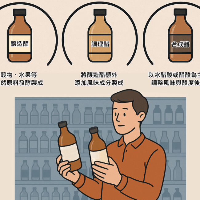 吃醋也有學問,聰明選購更健康
