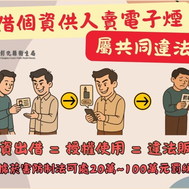 借個資供人賣電子煙屬共同違法 借個資供人賣電子煙屬共同違法