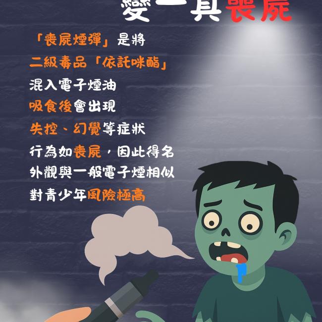 吸一口「喪屍煙彈」，變一具「喪屍」