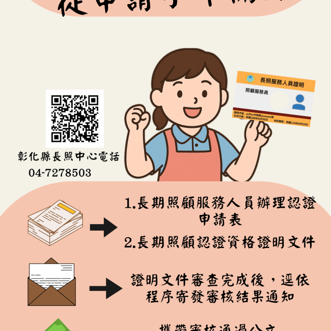 【成為長照一員,從申請小卡開始!】