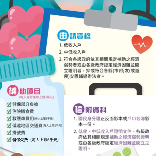 公彩有愛 弱勢族群就醫無障礙