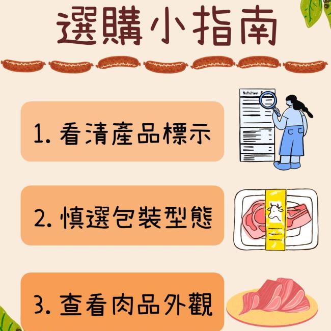 加工肉品選購小指南